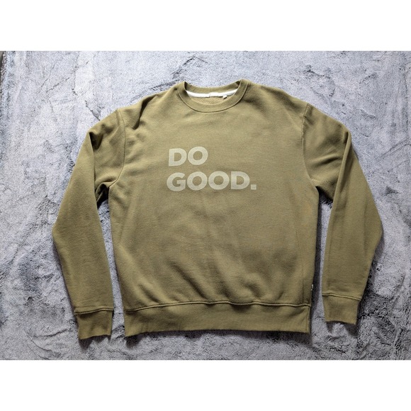 cotopaxi Other - Cotopaxi Long Sleeve Crew Neck Sweatshirt Men's Size Small Olive Green